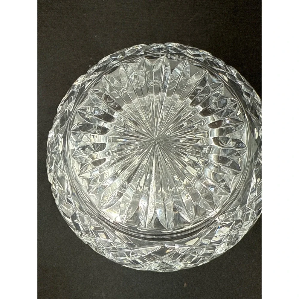 Stuart Shaftesbury Crystal Vase‎ Elegant Cut Glass British Made